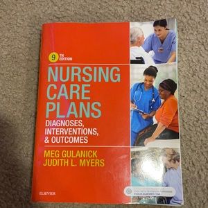 Elsevier nursing care plans and education textbook
